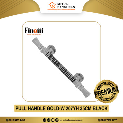 PULL HANDLE GOLD-W 207YH 35CM BLACK